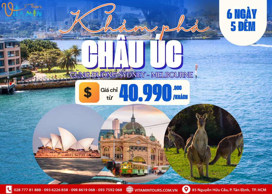 TOUR 7N6D - SYDNEY - MELBOURNE